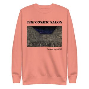 The Cosmic Salon Peach Sweatshirt