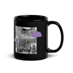 Cosmic Black Glossy Mug